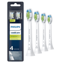 Philips Sonicare DiamondClean Replacement Toothbrush Heads - 4 Pack, White