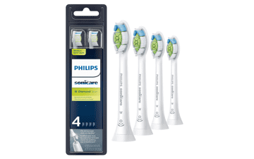 Philips Sonicare DiamondClean Replacement Toothbrush Heads - 4 Pack, White