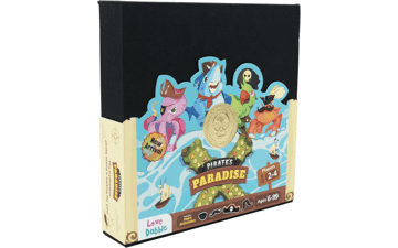 Pirate's Paradise Board Game - LoveDabble Multiplayer Family Night Birthday Gift