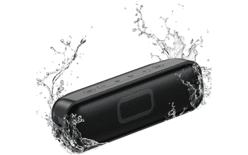 Portable Bluetooth Speakers - 20W Loud Stereo Sound, IPX7 Waterproof, TWS Party Speakers, Multi-Color Lights, 15 Hrs Playtime