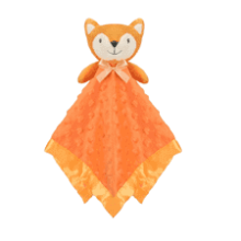 Pro Goleem Fox Security Blanket - Soft Baby Lovey - Unisex Lovie - Newborn Toddler Gift - 16 Inch