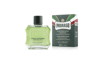 Proraso After Shave Lotion for Men - Refreshing and Toning with Menthol and Eucalyptus Oil - 3.4 Fl Oz