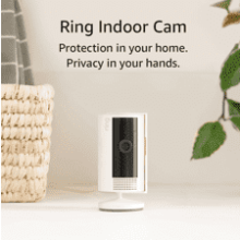 Ring Indoor Cam (2nd Gen) | 2023 Release | 1080p HD Video & Color Night Vision | Two-Way Talk | White