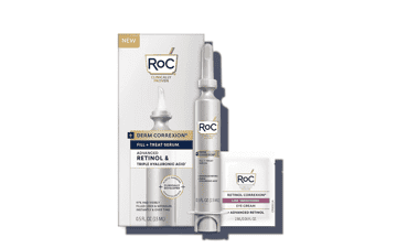 RoC Derm Correxion Fill + Treat Advanced Retinol Serum with Hyaluronic Acid for Wrinkles - 15ml