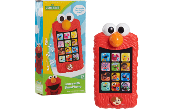 SESAME STREET Learn with Elmo Pretend Play Phone - Officially Licensed Kids Toy