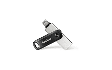 SanDisk 256GB iXpand Flash Drive Go for iPhone and iPad - Black