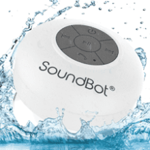 Soundbot SB510 HD Water Resistant Bluetooth Shower Speaker