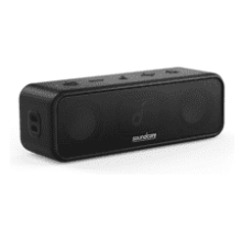 Soundcore Anker 3 Portable Bluetooth Speaker - Wireless, IPX7 Waterproof, 24H Playtime, Titanium Diaphragm Drivers, PartyCast, BassUp, Custom EQ App - Home, Outdoor, Beach