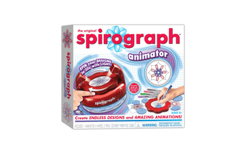 Spirograph Animator - Classic Craft and Activity for Countless Amazing Designs - Ages 8+