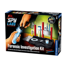 Spy Labs Inc: Forensic Investigation Kit - Collect & Analyze Evidence & Clues | Science of Detective Work