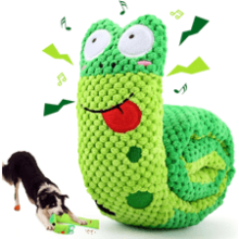 Squeak Dog Toys - Stress Release Game, IQ Training, Snuffle Foraging Toy for Dogs