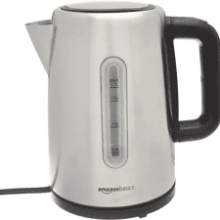 Stainless Steel Fast Electric Hot Water Kettle for Tea and Coffee - 1.7-Liter