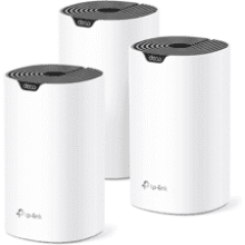 TP-Link Deco Mesh WiFi System - 5,500 Sq.ft. Coverage, Gigabit Ports, Alexa Compatible (3-pack)