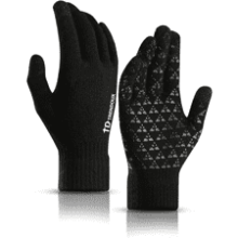 TRENDOUX Winter Gloves - Touch Screen Thermal Warm Knit Glove for Men and Women