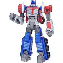 Transformers Heroic Optimus Prime Action Figure - Timeless Large-Scale Toy Truck for Kids 6 and Up (11-inch)