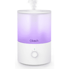 Ukach Smart Humidifiers for Bedroom, Large Room, Cool Mist, Baby, Top Fill, Air Humidifier & Essential Oil Diffuser, Sleep Mode, Humidity Setting, 12H Timer, Night Light