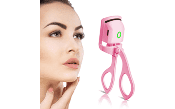 Ultimate Styling Heated Eyelash Curlers - Rapid Heat-up, USB Rechargeable, Temperature Control, Long-Lasting Curls