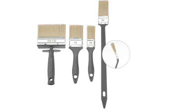 Universal Decorating Brush Set - 4-Piece - Black