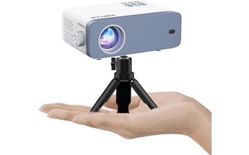 VOPLLS Mini Projector 1080P Full HD Portable Outdoor Home Theater Movie Projector