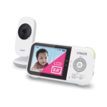 VTech VM819 Video Baby Monitor - 19 Hour Battery Life, 1000ft Long Range, 2.8” Display, Night Vision, 2-Way Audio, Temperature Sensor, Lullabies