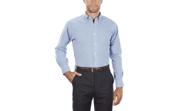 Van Heusen Regular Fit Gingham Dress Shirt