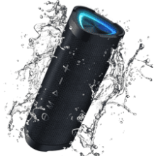 Vanzon V40 Bluetooth Speakers - Portable Wireless Speaker with 24W Loud Stereo Sound, 24H Playtime, TWS & IPX7 Waterproof