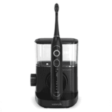 Waterpik Sonic-Fusion 2.0 Professional Flossing Toothbrush and Water Flosser Combo, Black