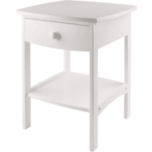 Winsome Wood Claire Accent Table - White