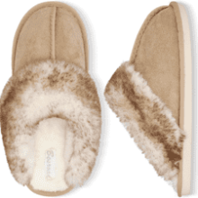 Winter Fuzzy House Slippers Sandals - Plush Faux Fur Fluffy Flats - Warm Slide Shoes for Women