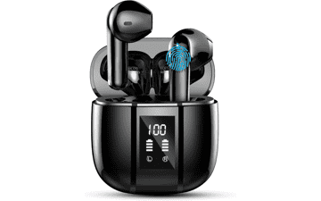 Wireless Earbuds, Hi-Fi Stereo Bluetooth 5.3, 4 ENC Mic, 48Hrs USB-C LED Charging Case, IP7 Waterproof Sport Earphones