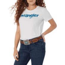 Women's Fitted Graphic T-Shirt by Wrangler