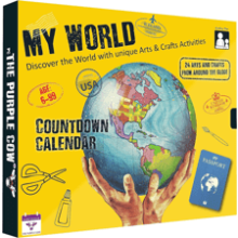 World Advent Calendar 2023: Explore 24 Countries, Create Crafts, Mark Your Journey!