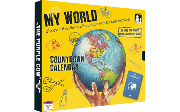 World Advent Calendar 2023: Explore 24 Countries, Create Crafts, Mark Your Journey!