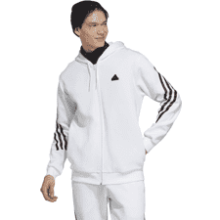 adidas Future Icon 3-Stripes Full-Zip Hoodie for Men