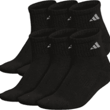 adidas Women's Quarter Socks - 6-Pack - Athletic Performance