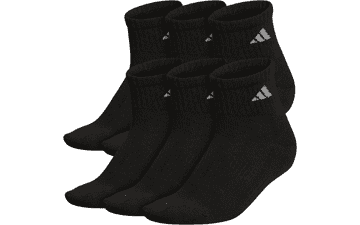 adidas Women's Quarter Socks - 6-Pack - Athletic Performance