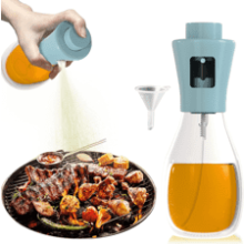 200ml Glass Olive Oil Sprayer Mister for Cooking, Salad Making, Baking, Frying, BBQ, Grilling - Kitchen Tools