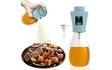 200ml Glass Olive Oil Sprayer Mister for Cooking, Salad Making, Baking, Frying, BBQ, Grilling - Kitchen Tools