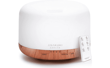 ASAKUKI 500ml Premium Essential Oil Diffuser with Remote Control