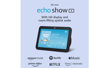 All-new Echo Show 8 with Spatial Audio and Smart Home Hub