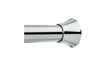 Amazon Basics Adjustable Tension Curtain Rod - Chrome