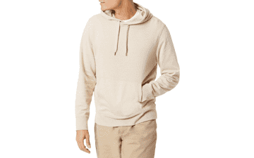 Amazon Essentials Men's French Terry Hooded Sweatshirt