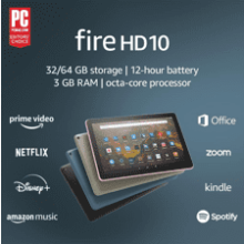 Amazon Fire HD 10 Tablet 32GB 2021 Release Black