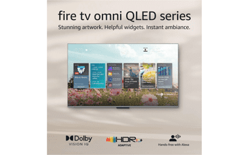 Amazon Fire TV 65" Omni QLED Series 4K UHD Smart TV with Dolby Vision IQ