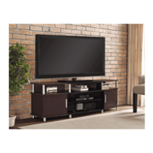 Ameriwood Home Carson TV Stand, Cherry