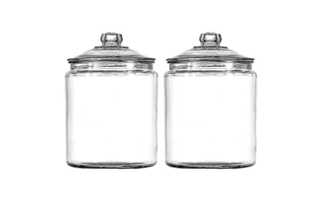 Anchor Hocking Heritage Hill 1 Gallon Glass Jar with Lid, Clear