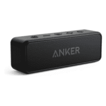 Anker Soundcore 2 Portable Bluetooth Speaker - 12W Stereo Sound, Bluetooth 5, Bassup, IPX7 Waterproof, 24-Hour Playtime