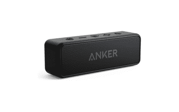 Anker Soundcore 2 Portable Bluetooth Speaker - 12W Stereo Sound, Bluetooth 5, Bassup, IPX7 Waterproof, 24-Hour Playtime