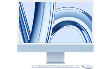 Apple 2023 iMac All-in-One Desktop Computer with M3 chip: 8-core CPU, 8-core GPU, 24-inch Retina Display, 8GB Unified Memory, 256GB SSD Storage