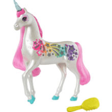 Barbie Dreamtopia Brush 'n Sparkle Unicorn with Lights and Sounds